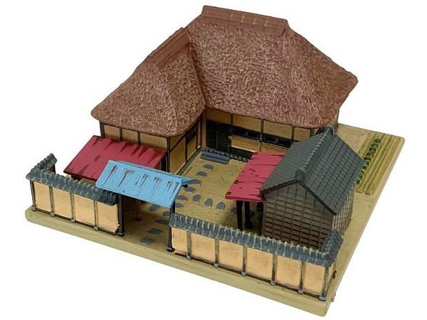 ジオコレ 1/150「農家A&農家F&農機小屋&ビニールハウス&農家の人々」5点 ジオコレ 1/150「農家A&農家F&農機小屋&ビニールハウス&農家の人々」