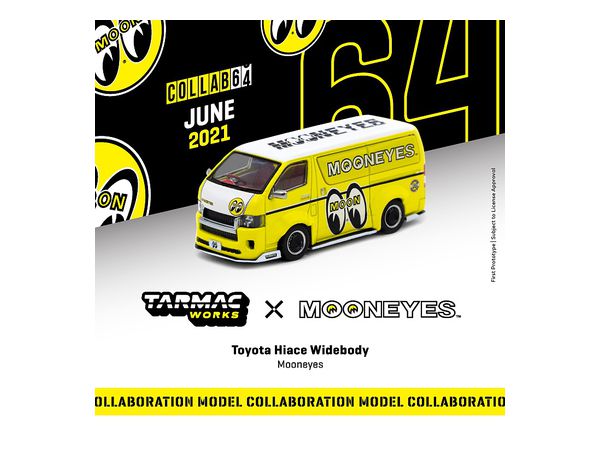 1/64 Toyota Hiace Widebody Mooneyes | HLJ.co.jp