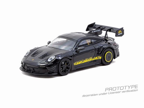 1/64 Porsche GT3RS (992.1) MRBlack YellowTarmac Special Edition