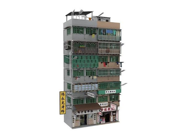 新品未使用‼️TINY 九龍城塞　ジオラマセット Bd19 未使用TINY 九龍城塞 ジオラマセット Bd19 TINY Japan【公式