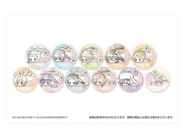 文豪ストレイドッグス レトロちっく缶バッジ はるうさぎver 1 Box 11pcs By タピオカ ホビーリンク ジャパン