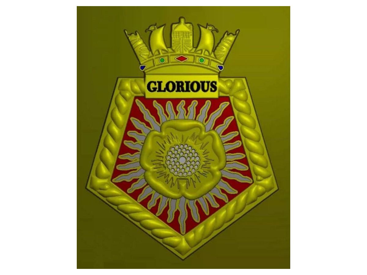WW.II イギリス海軍空母 グローリアス 紋章 | HLJ.co.jp WW.II イギリス海軍空母 グローリアス 紋章 | HLJ.co.jp