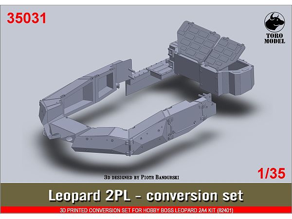 1/35 ポーランド軍 レオパルト 2PL コンバージョンセット (ホビーボス