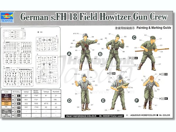 1/35 ドイツ軍砲兵セット #1 射撃中 | HLJ.co.jp