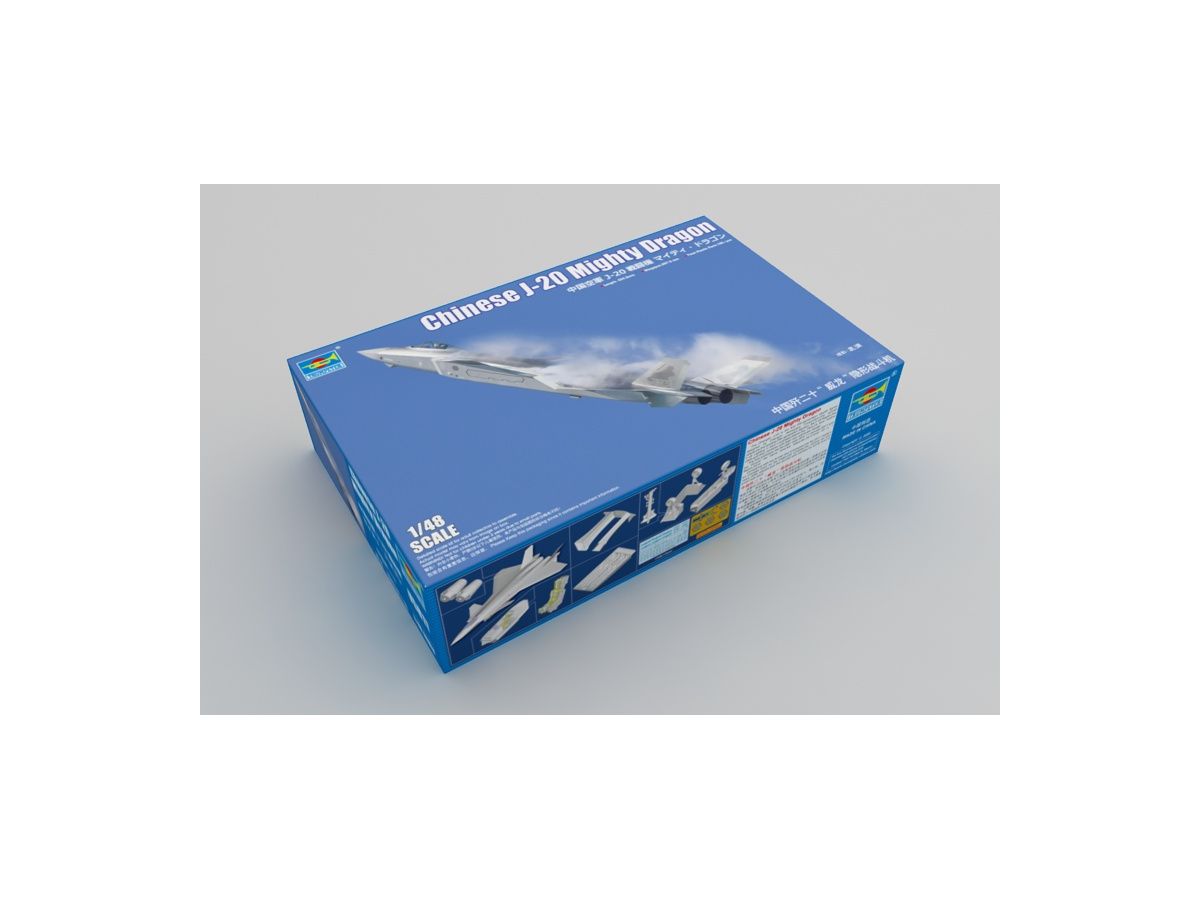 1/48 中国空軍 J-20戦闘機 マイティ・ドラゴン | HLJ.co.jp