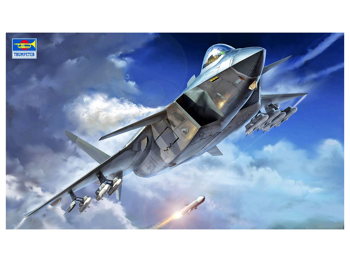 1/48 中国空軍 J-20戦闘機 マイティ・ドラゴン ビーストモード | HLJ.co.jp