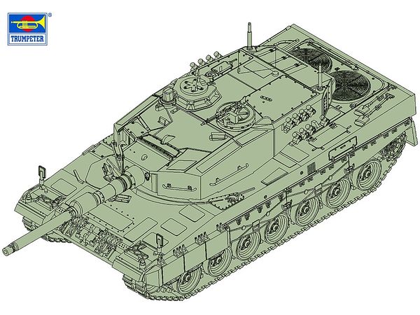 1286 レオパルドA4 西ドイツ・レオパルドA4 (プラモデル) - ホビー