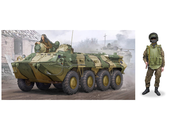 1/35 BTR-80 装甲兵員輸送車/連邦軍特殊任務部隊フィギュア | HLJ.co.jp