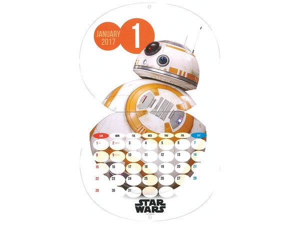 スター・ウォーズ/フォースの覚醒 2017年カレンダー | HLJ.co.jp