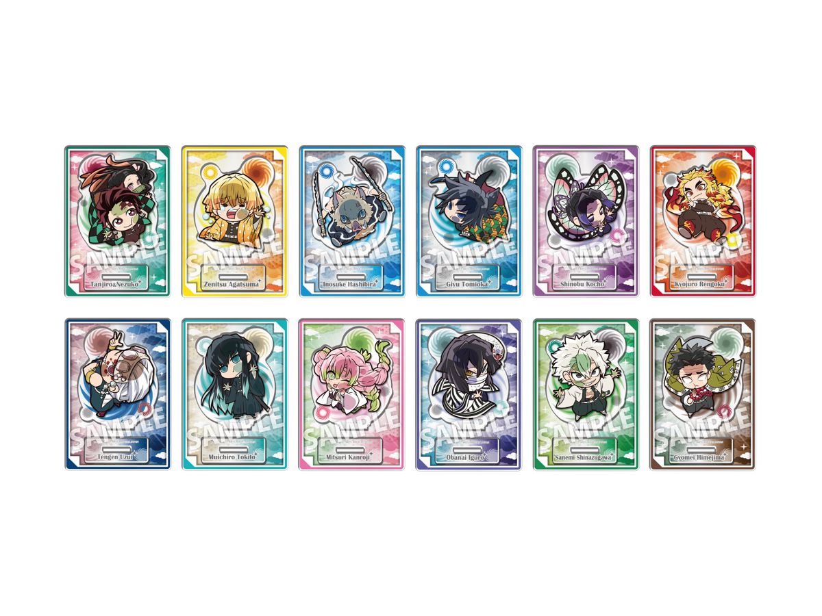 鬼滅の刃 ぴた!でふぉめ 任務出発 トレーディングアクリル