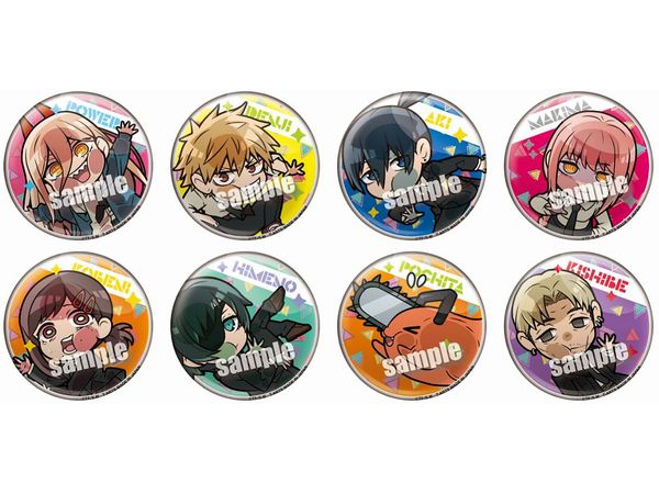 チェンソーマン ぴた!でふぉめ 缶バッジ 1Box 8pcs | HLJ.co.jp
