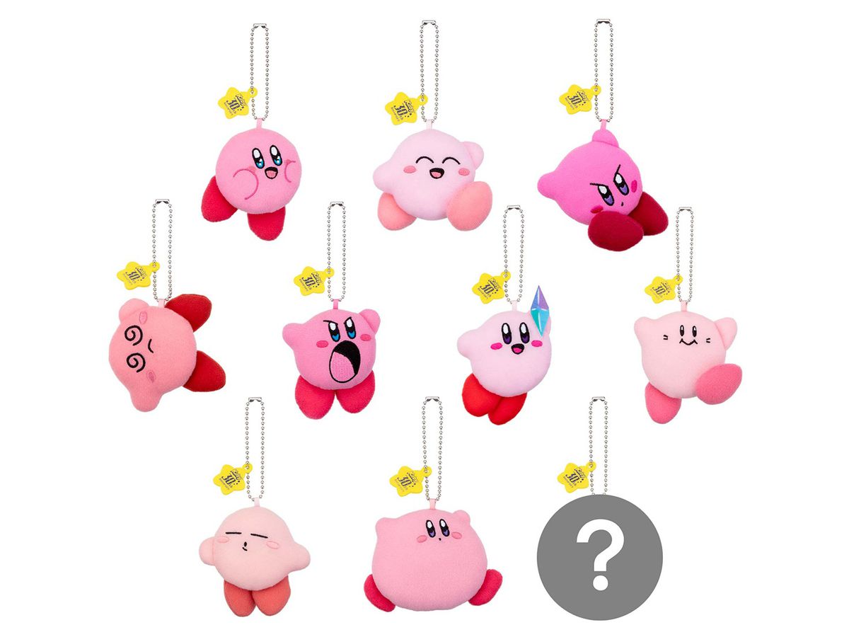 星のカービィ: 30th ぬいぐるみミニマスコット 1Box 10pcs | HLJ.co.jp