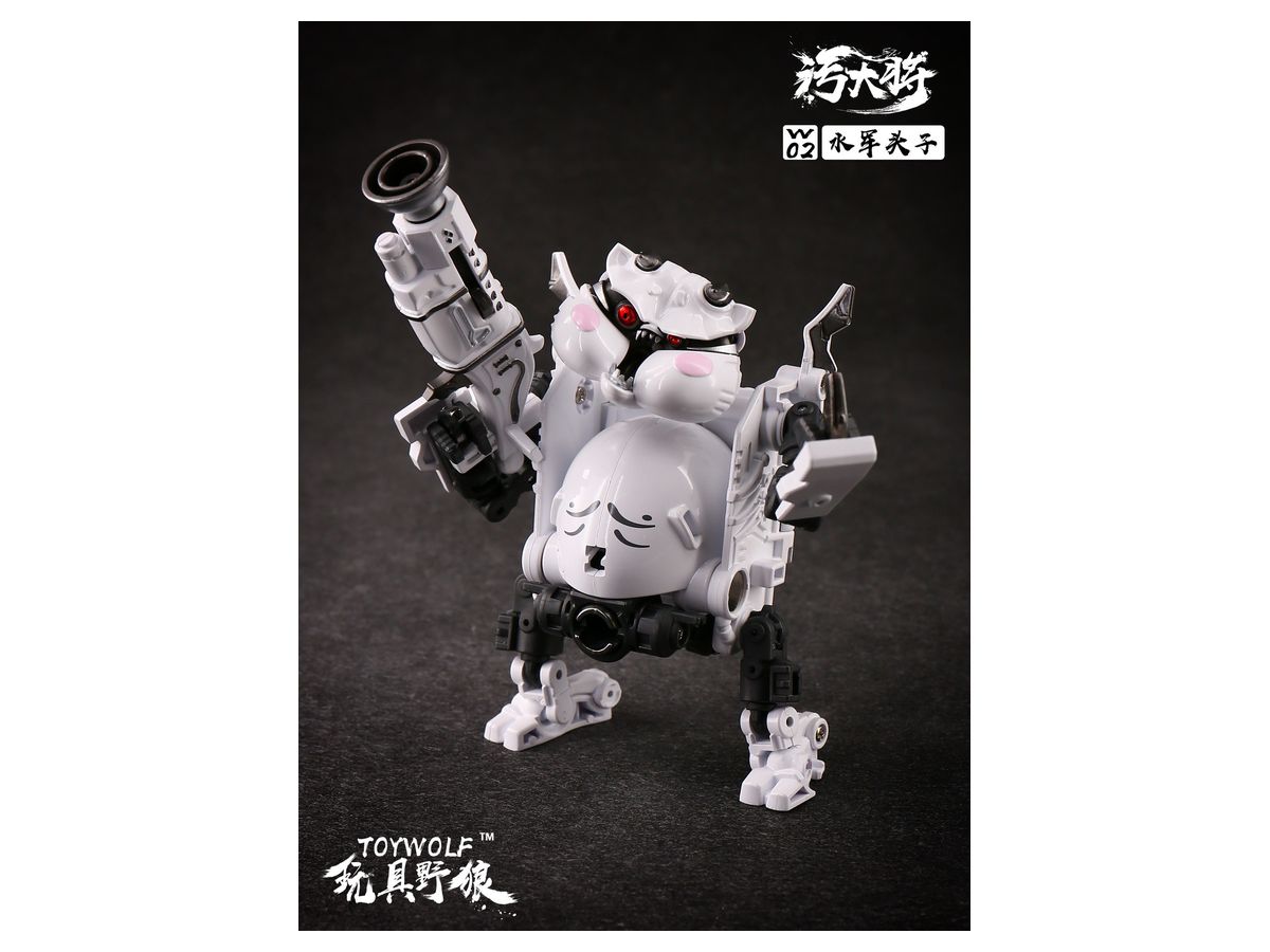 武将から1/12スケール小便器に完全変形！フィギュア・汚大将