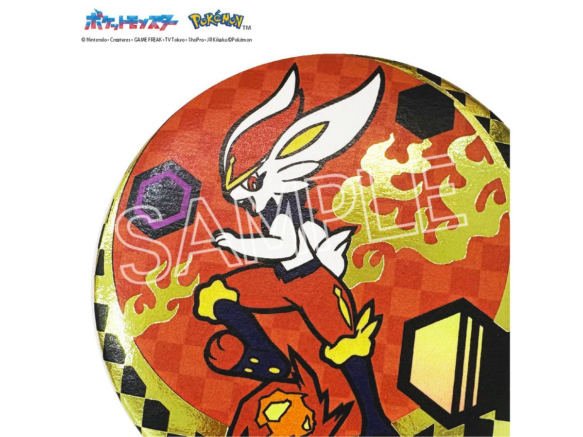 切り絵シリーズ 箔押し缶バッジ B 1Box 6pcs | HLJ.co.jp