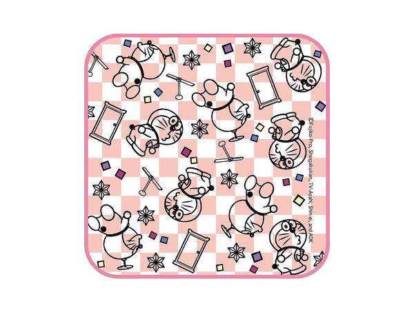 ドラえもん 切り絵シリーズ ガーゼミニタオル B ピンク By ツインクル ホビーリンク ジャパン
