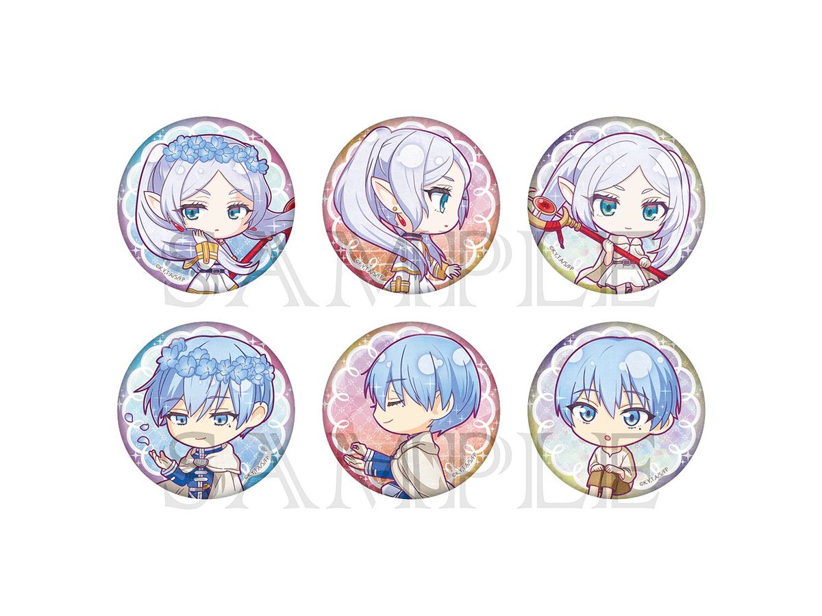 葬送のフリーレン: ヴィンテージシリーズ デフォ缶バッジ 1Box