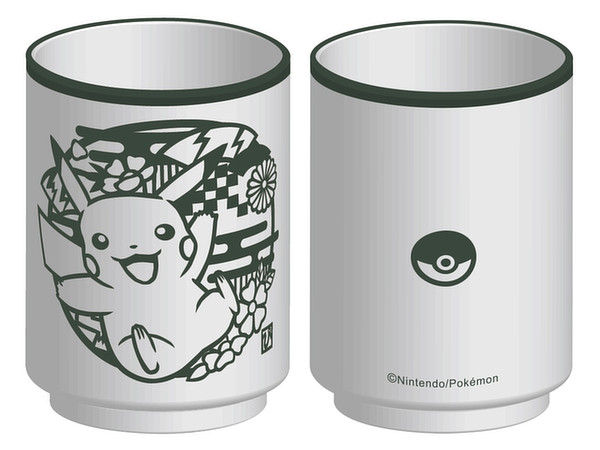 切り絵シリーズ 湯のみ ピカチュウ B By ツインクル ホビーリンク ジャパン