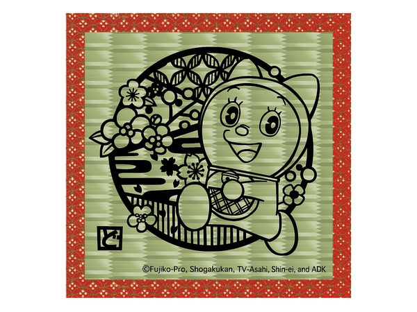 ドラえもん 切り絵シリーズ 畳コースター ドラミ ドラえもん 切り絵シリーズ 畳コースター ドラミ