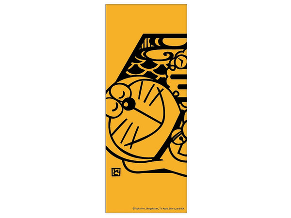 ドラえもん 切り絵シリーズ 手ぬぐい ドラえもんb 昼寝