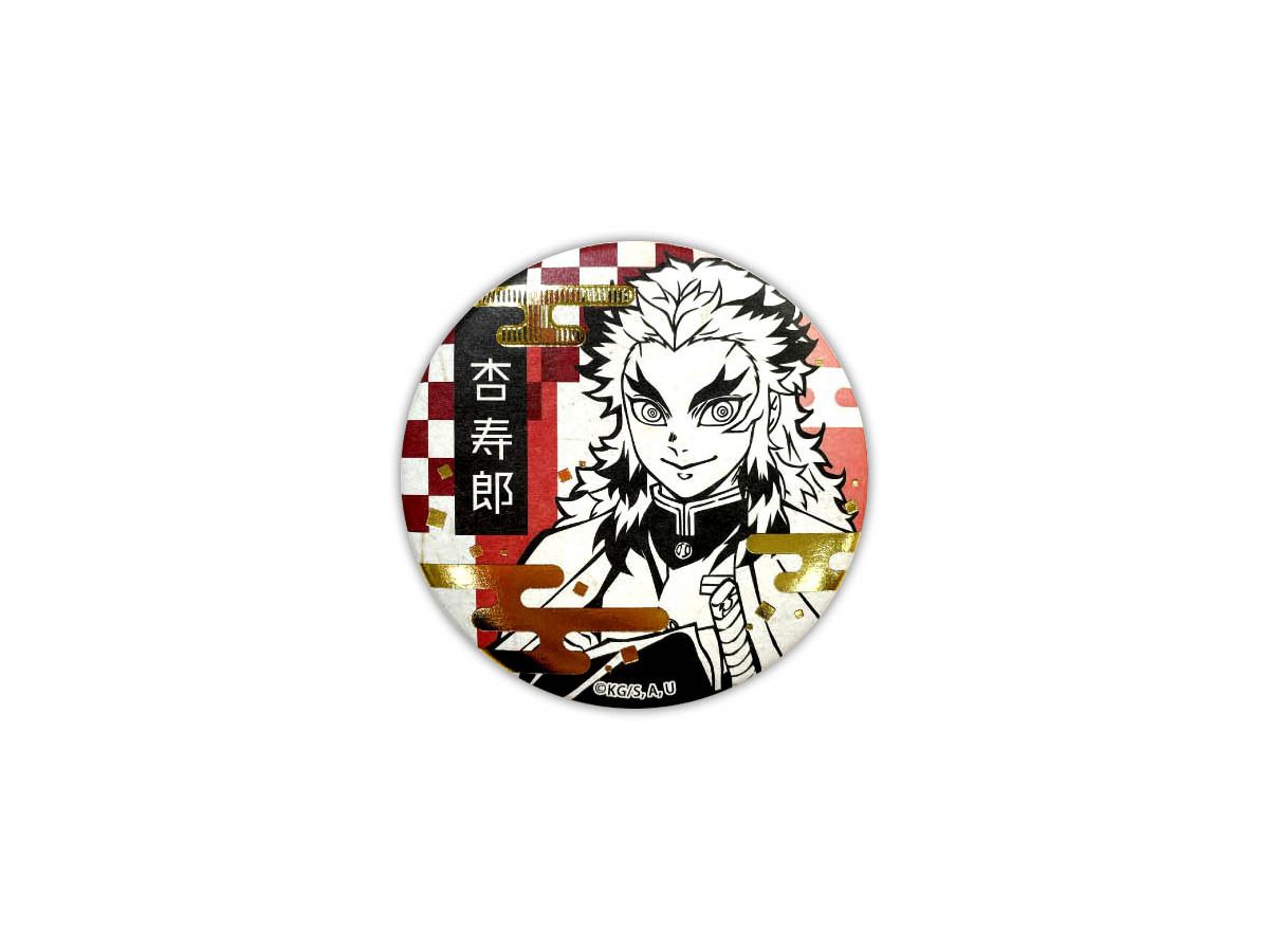 鬼滅の刃 箔押し 和紙缶バッジ 煉獄杏寿郎 | HLJ.co.jp