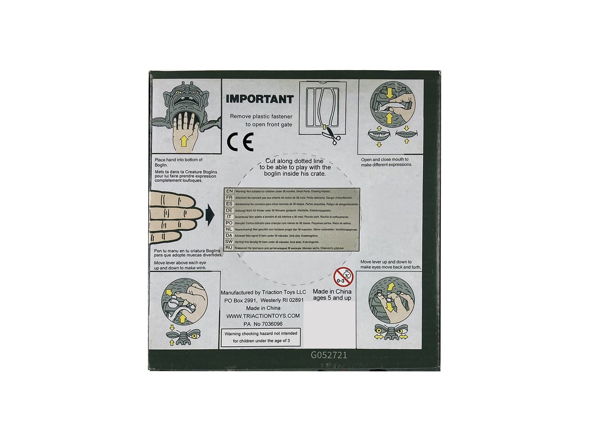 ボグリンズ / ダークロード: クレイジー・クラウン ハンドパペット