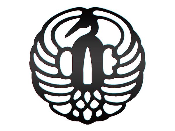 コースター 茶托 鍔デザイン 鶴丸国永 コースター 茶托 鍔デザイン 鶴丸国永