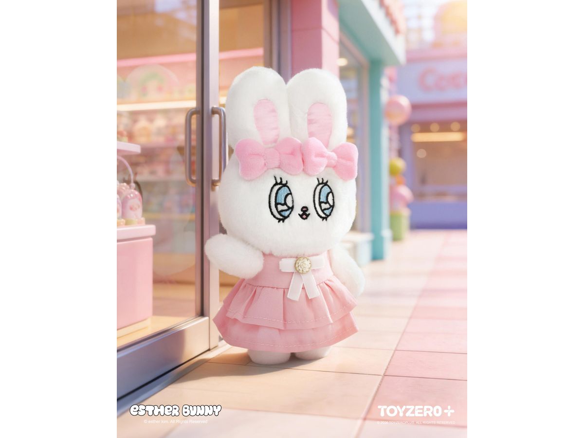 Esther Bunny - ファッション イン モーション プラッシュキーチェーン