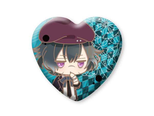 アニメ DIABOLIK LOVERS MORE,BLOOD ハート缶バッジ 無神アズサ | HLJ