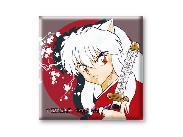 犬夜叉 スクエア缶バッジ G | HLJ.co.jp