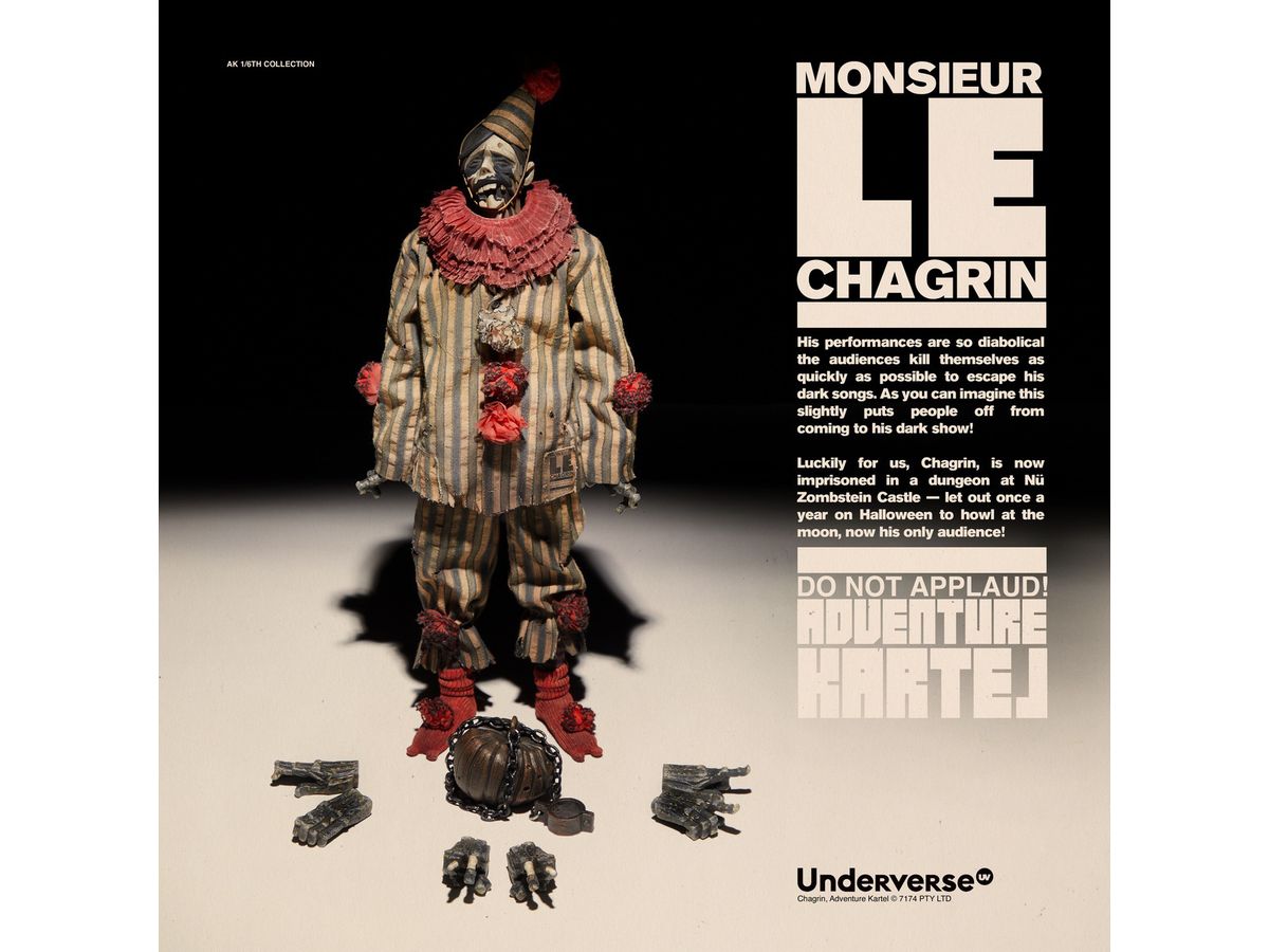 1/6 Underverse Scale Collectible Figure Adventure Kartel MONSIEUR