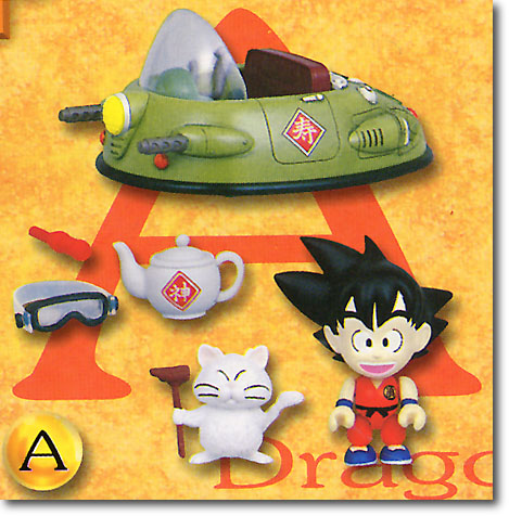 ドラゴンボール　ユニファイブ　メカ＆フィギュア ドラゴンボール メカ & フィギュア A (悟空 & ホバー) | HLJ.co.jp