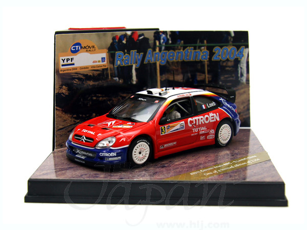 未開封 絶版品】 タミヤ シトロエン クサラWRC2004 ラジコン 1/43