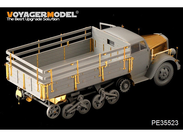 1/35 ドイツ軍 Sd.Kfz.3a ハーフトラック マウルティア ディテール