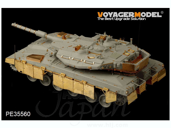 メルビー 1/35 IDF メルカバ Mk.3D MBT(LIC) w/チェーン ディテールパーツ