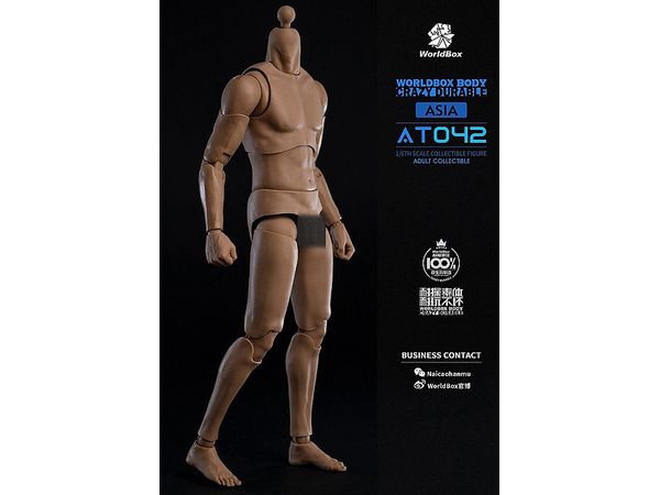 ニュージェネレーション 白人男性 ナロー・ショルダー版V2 1/6 ホットトイズ・トゥルータイプ】1／6スケールフィギュア素体