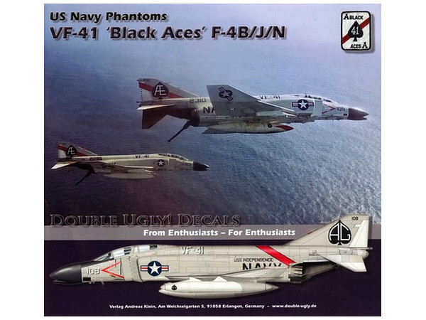 1/48 米海軍 ファントム VF-41 ブラックエイセス F-4B/J/N デカール