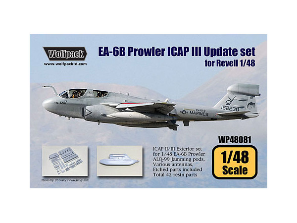 1/48 EA-6B プラウラー ICAP II/III アップデートセット (レベル用) | HLJ.co.jp