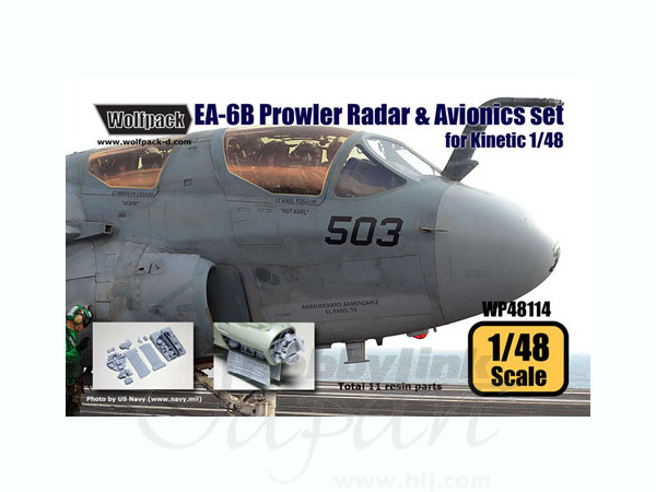 1/48 EA-6B プラウラー レーダー & アビオニクスセット (キネティック