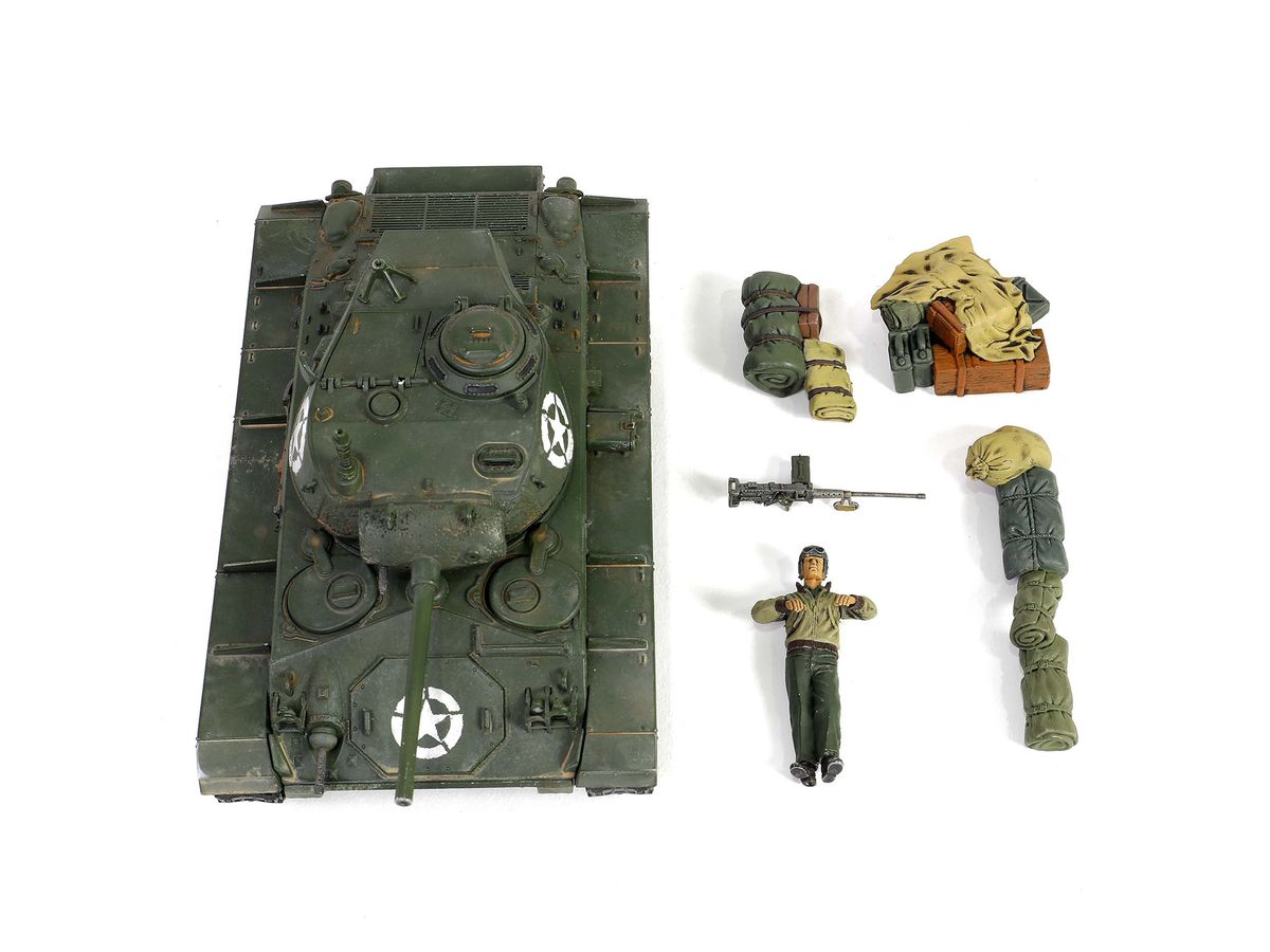 1/32 アメリカ軍 M24軽戦車 チャーフィー 1945年3月 ラインブルグ 完成