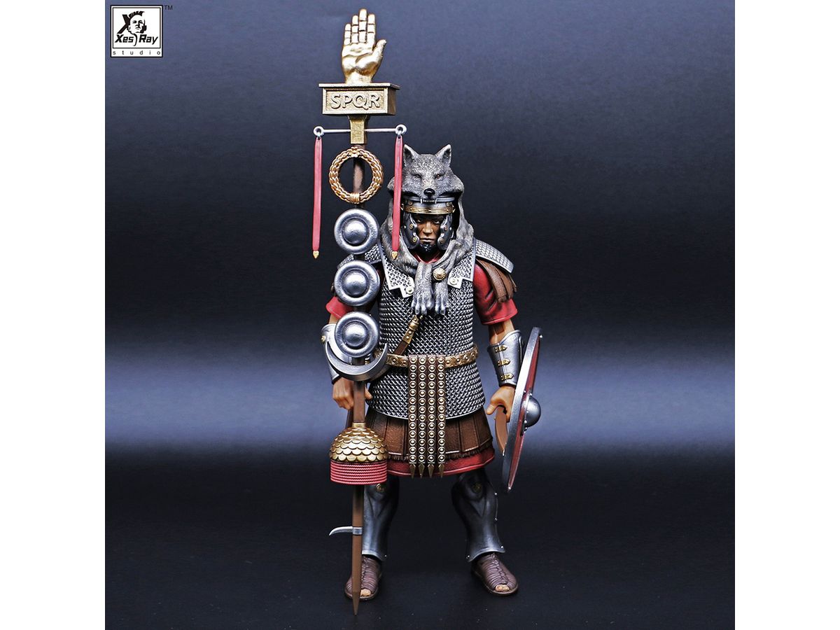 Xesray Studio ローマ軍団 百人隊長 1/12スケール可動フィギュア 1/12 ファイト・フォー・グローリー 016 ローマ軍団 百人隊長