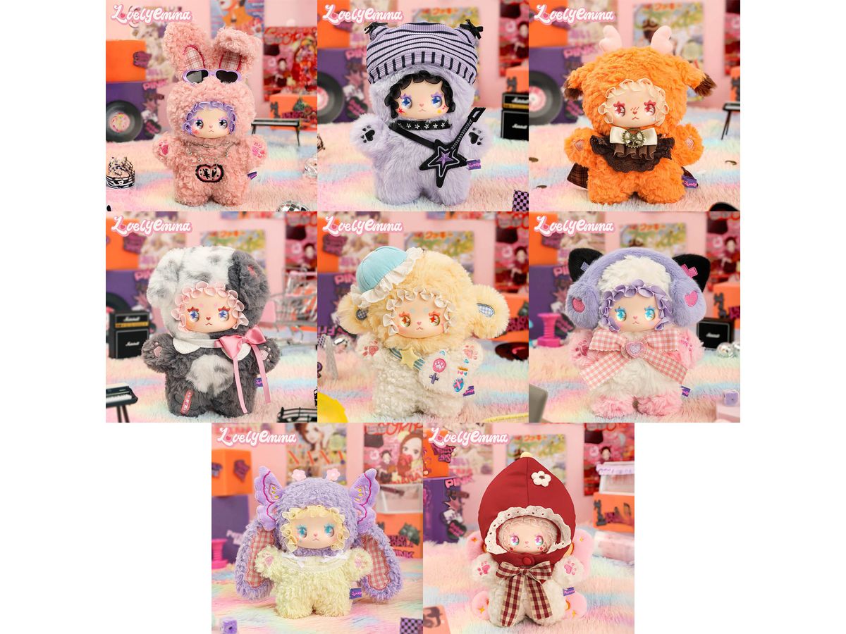 LOVELY EMMA PUNK ERAシリーズ トレーディングプラッシュ 1Box 6pcs