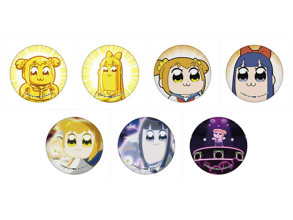 ポプテピピック トレーディング Ledフラッシュバッジ コレクション 1box 7pcs ポプテピピック トレーディング Ledフラッシュバッジ コレクション 1box 7pcs