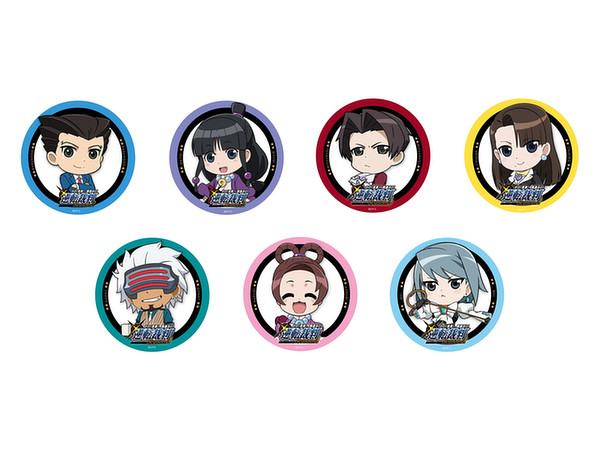 逆転裁判 Season2 トレーディング缶バッジ 1Box 7pcs | HLJ.co.jp