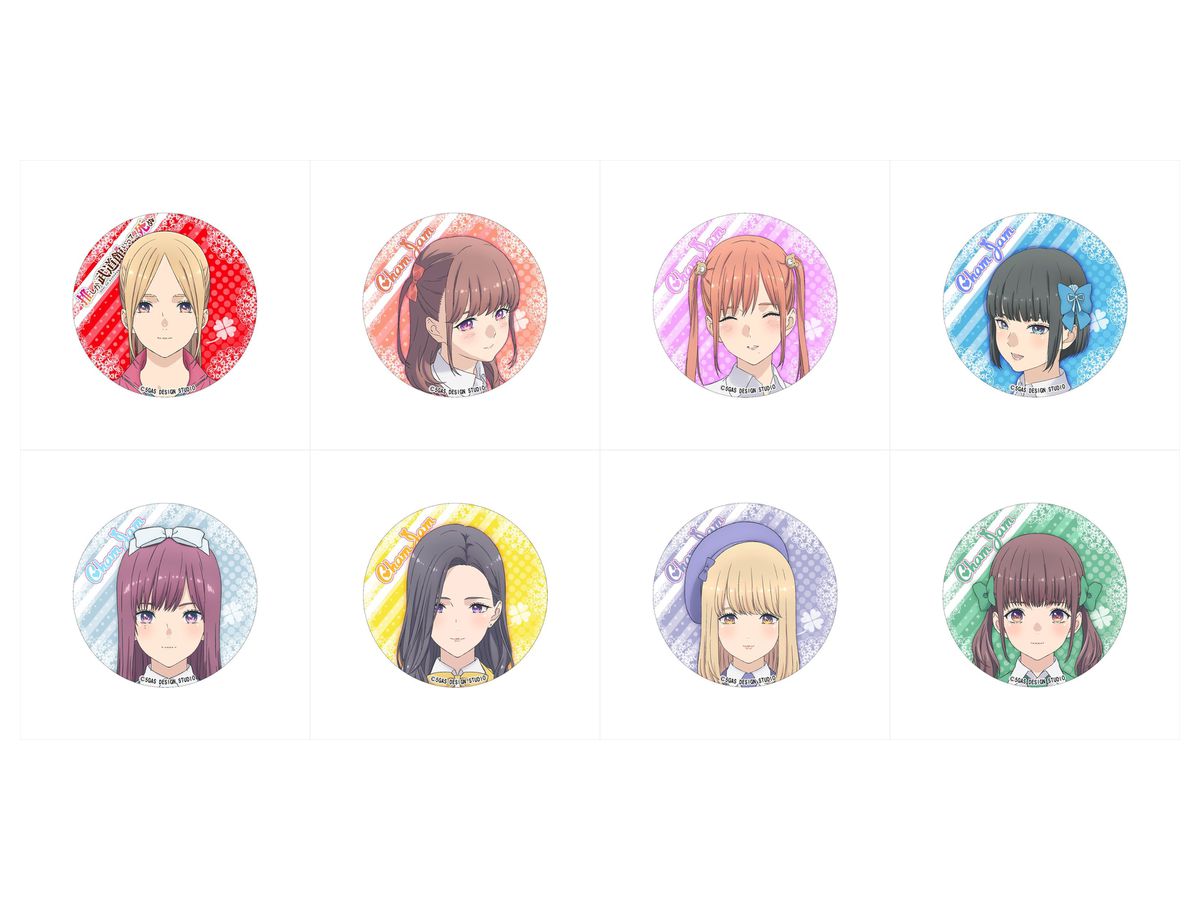 推しが武道館いってくれたら死ぬ 缶バッジ 1Box 8pcs | HLJ.co.jp