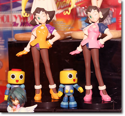 トロンにコブン フィギュア 希少 ロックマン トロンちゃん＆コブンくん