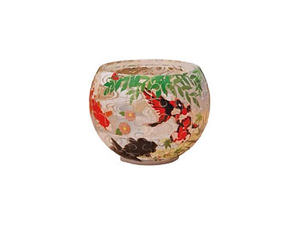 ランプシェードパズル: 金魚 80ピース (10 x 10 x 7cm) | HLJ.co.jp