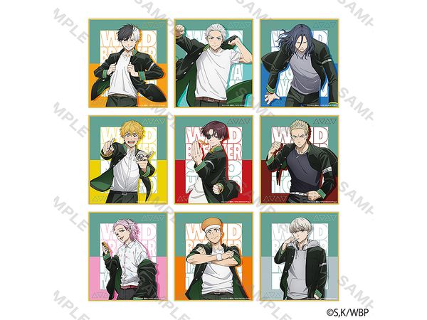 WIND BREAKER : トレーディングミニ色紙 制服版権 1BOX 9pcs