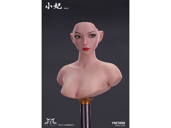 1/6 アジア人女性ヘッド / 眼球可動 C (Black Ponytail Hair) | HLJ.co.jp