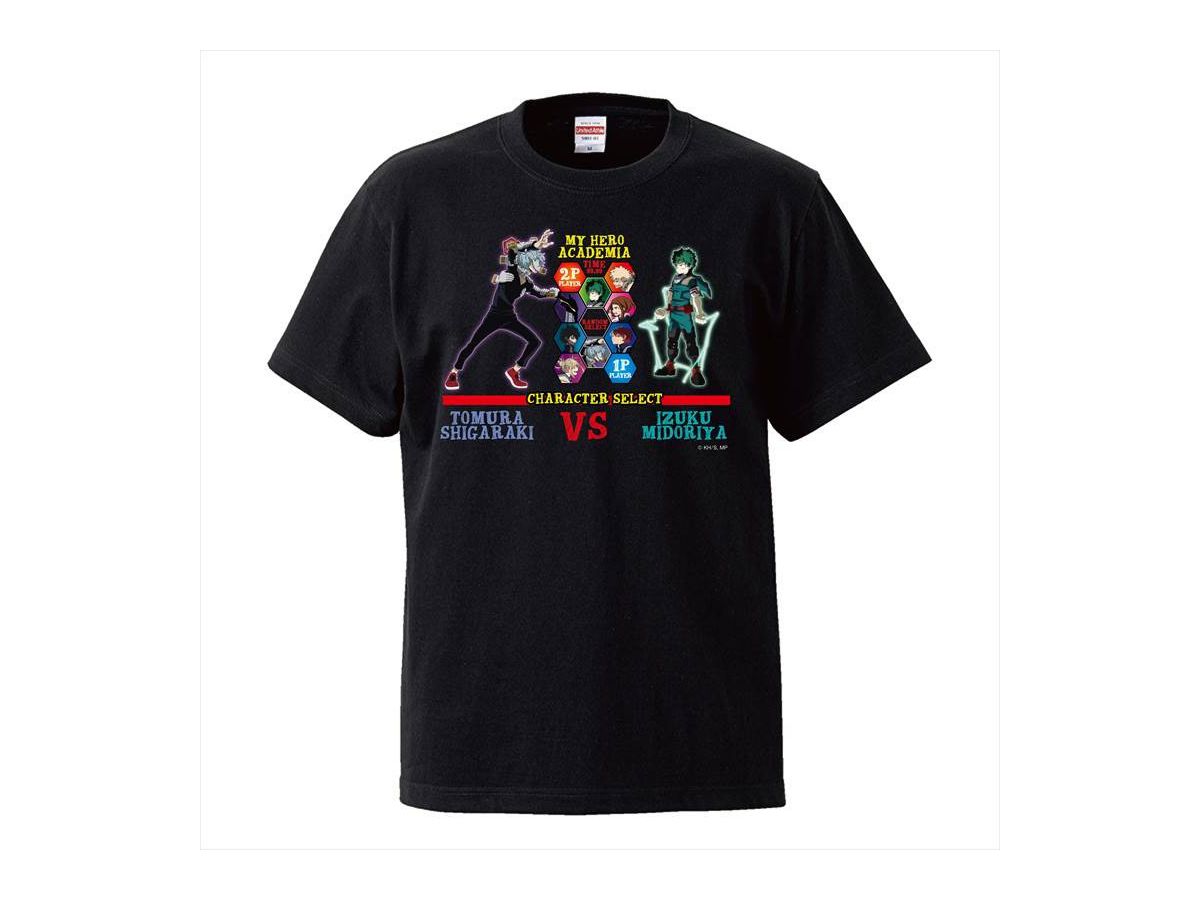 僕のヒーローアカデミア VS敵(ヴィラン) Tシャツ ブラック L | HLJ.co.jp