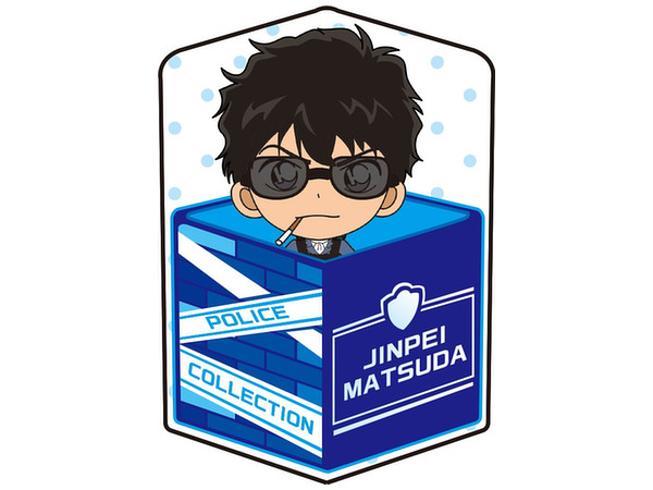 名探偵コナン キャラ箱クッション Vol.4 警察コレクションver 松田陣平